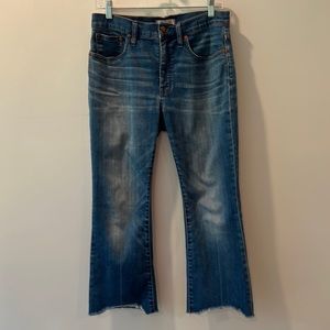 Madewell Cali Demi Boot Cut jeans. Size 29.